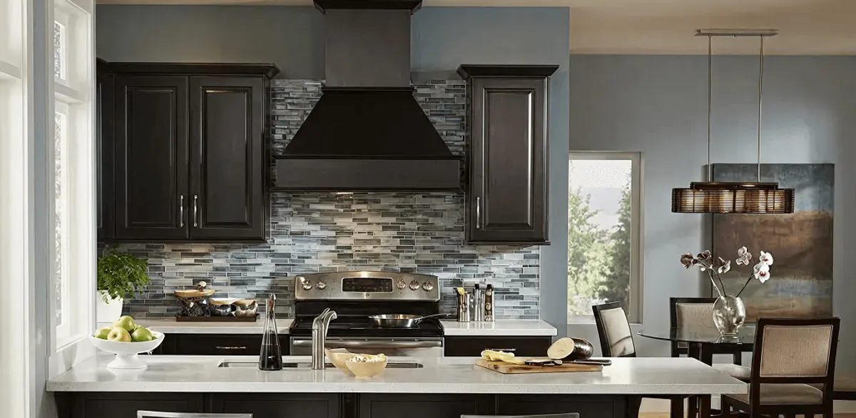 Kitchen cabinet painting and refinishing in a modern kitchen in Orlando, FL